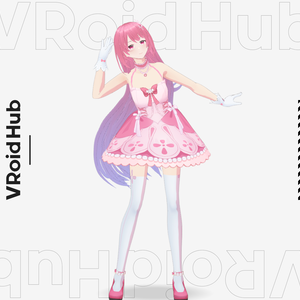 オリジナル3Dモデル 浅羽せいね Original 3D Character Asaba Seine