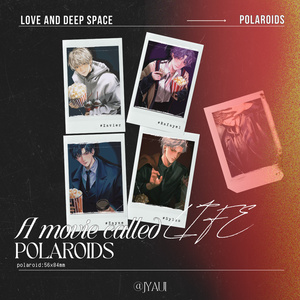 TGS 恋と深空 シン ブロマイド フォトカード ポスター 扇子 セット 恋