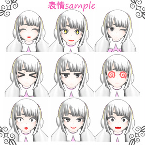 【PC＆Quest版】オリジナル３Dモデル【えなぽん‐ena pon‐】 缩略图 2