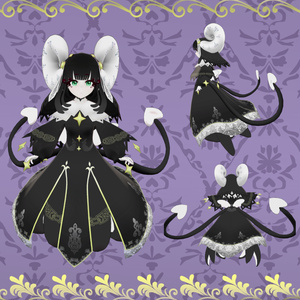 オリジナル３Dモデル【アルル‐Aruru‐】 缩略图 2
