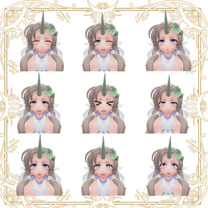 魔物娘図鑑【ユニコーン‐Unicorn‐】VRChat用公認モデル 缩略图 5