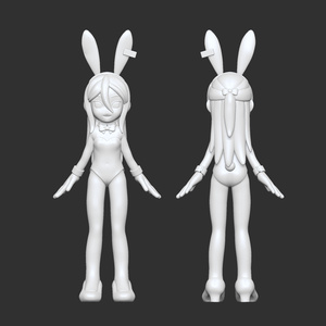 シンプルなショーコちゃん.stl（分割済み）