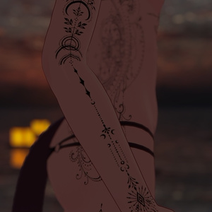 Echoes of the Divine ( 神聖の残響 )/ tattoo ( タトゥー ) / 4k Textures 缩略图 6