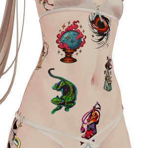 OldSchool Stickers Tattoo I ( オールドスクール・ステッカー・タトゥー I )/ tattoo ( タトゥー ) / 4k Textures