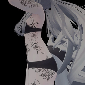 Astral Grace Tattoo ( アストラル・グレース・タトゥー )/ tattoo ( タトゥー ) / 4k Textures