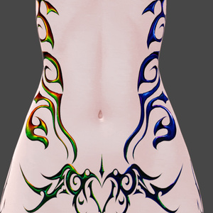 Void Spine Tribal ( 虚無の脊椎トライバル )/ tattoo ( タトゥー ) 缩略图 9