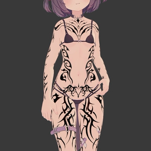 Void Spine Tribal ( 虚無の脊椎トライバル )/ tattoo ( タトゥー ) 缩略图 2
