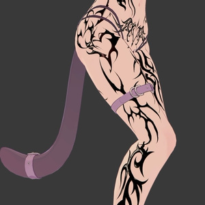 Void Spine Tribal ( 虚無の脊椎トライバル )/ tattoo ( タトゥー ) 缩略图 3