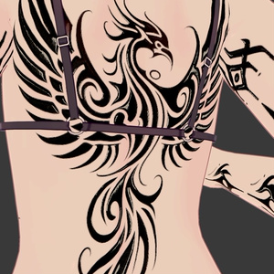 Void Spine Tribal ( 虚無の脊椎トライバル )/ tattoo ( タトゥー ) 缩略图 8