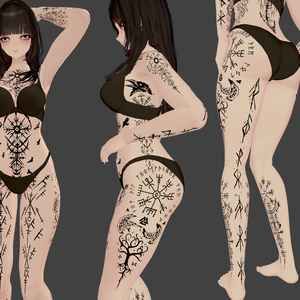 Eldritch Rune Body ( 異界ルーンボディ )/ tattoo ( タトゥー ) 