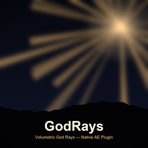 【After Effects】GodRays — ボリューメトリック光線ネイティブプラグイン