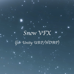 [Unity VFX] Snow Effect 