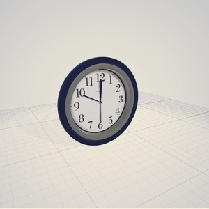3d   時計