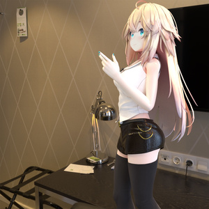 メリノ用衣装、ブローチ付ブラウス（ノースリーブ）、レザーショートパンツ 缩略图 4