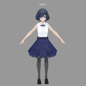 オリジナル3Dモデル バナナのばななちゃん - KUROMARU9 - BOOTH