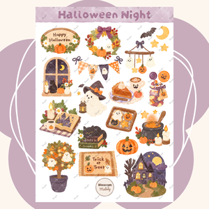 Halloween Night - Digital Sticker デジタルステッカー