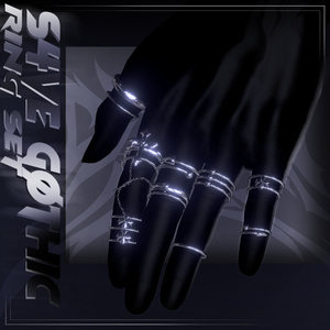 S4VE GOTHIC RING SET