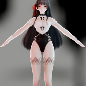Chisa  —  Crimson Night Rose