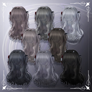 【10アバター対応】Little Devil Hair 缩略图 5