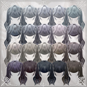 【15アバター対応】Cat Maid Twintall（Hair） 缩略图 5