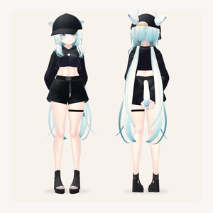梅雨（TSUYU）【オリジナル3Dモデル】 缩略图 4