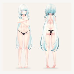 梅雨（TSUYU）【オリジナル3Dモデル】 缩略图 5