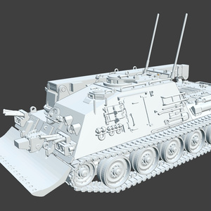 1/144 78式戦車回収車 3Dプリント データ フリー素材