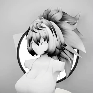 WILD Ponytail for Avatar and MMD 缩略图 2