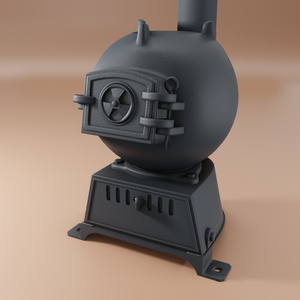 【3Dモデル】タコストーブ