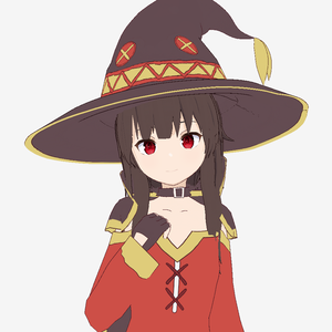 めぐみん3Dモデル / Megumin 3D Model【VRM】
