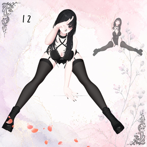 [APL対応]おねーさんぽーずぱっく [16Pose] 缩略图 9