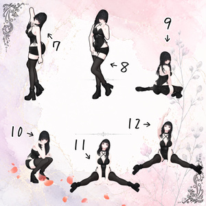 [APL対応]おねーさんぽーずぱっく [16Pose] 缩略图 4