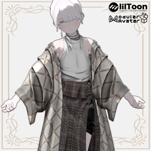 【発売記念セール中🎉】Long Cape Coat【3アバター対応】