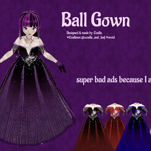 Ball gown VROID texture