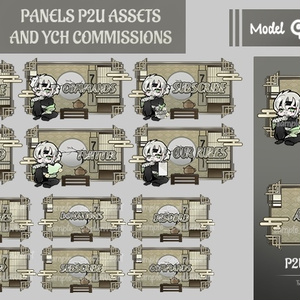 Tea Room Twitch Panels Asset 