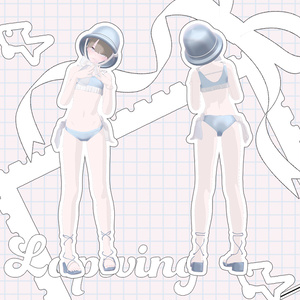【🎀4アバター対応】sweet swimwear【VRChat】 缩略图 6