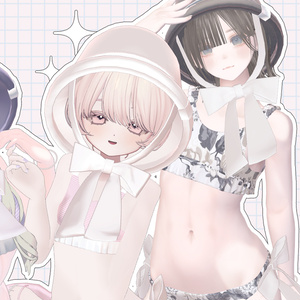 【🎀4アバター対応】sweet swimwear【VRChat】 缩略图 4