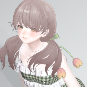 【5アバター対応🎀】tulip Hair【VRChat】