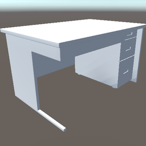 3Dモデル　机