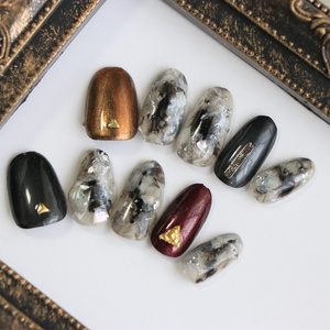 ヒプノシスマイク】 碧棺左馬刻イメージ - ortensia-nail - BOOTH