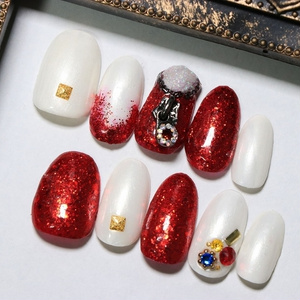 ヒプノシスマイク 碧棺左馬刻 イメージネイル 017 - Harapeko nail - BOOTH