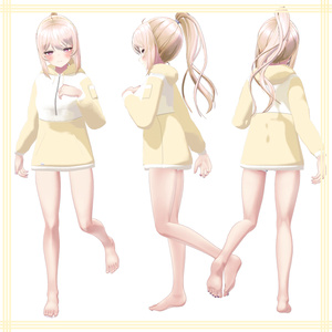 Lunalitt【ルーナリット用】オラック色のパーカー 缩略图 2
