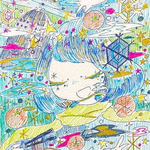ポストカード 年末イラスト