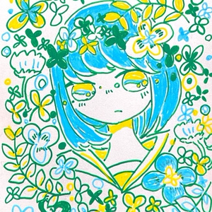 ポストカード ポスカ植物