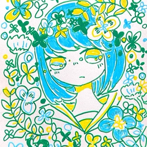 ポストカード ポスカ植物