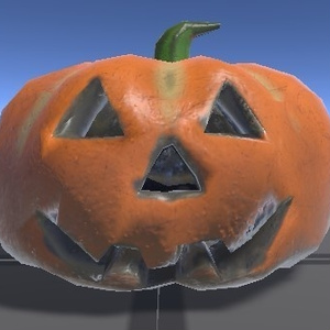 【ハロウィン】かぼちゃA(VRChat)