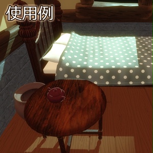 【VRChat】アンティーク風家具【10点セット】 缩略图 8