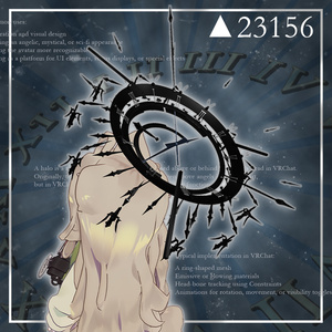 【VRChat】Clock Halo【アクセサリー】 缩略图 4
