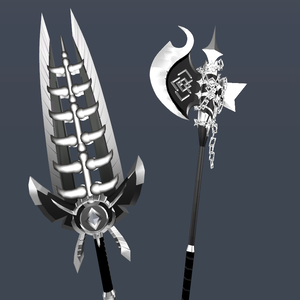 【MA対応】【クエスト対応】【左利き用アリ】シャロテイルブレード＆フォシュホーンアクス