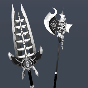 【MA対応】【クエスト対応】【左利き用アリ】シャロテイルブレード＆フォシュホーンアクス